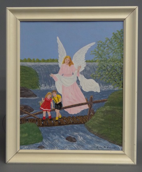 Painting oil on artist board