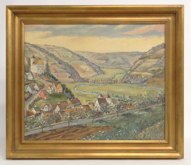 Painting oil on artist board