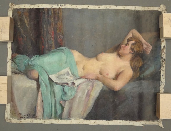 Painting oil on canvas (came rolled