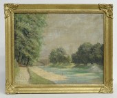 Painting oil on canvas signed