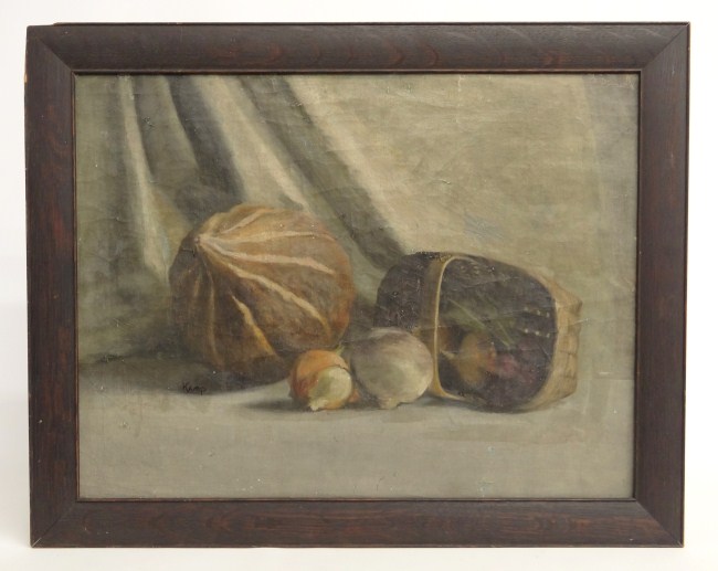 Painting oil on canvas still life