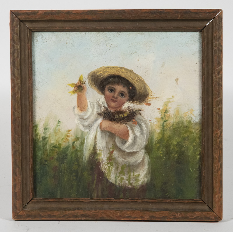 PAINTING ON MINTON'S CERAMIC TILE