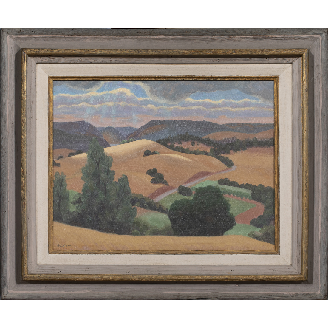 PAINTING, OSCAR GALGIANI Oscar
