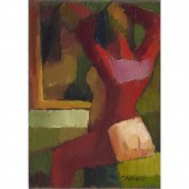 PAINTING, OTIS OLDFIELD Otis O