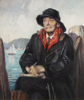 PAINTING, PAUL CARTER GOODNOW<