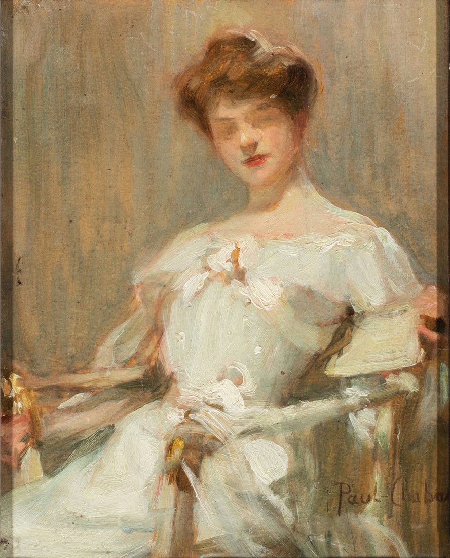PAINTING, PAUL EMILE CHABASPaul