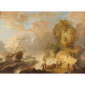 PAINTING, PETER VAN DEN VELDE