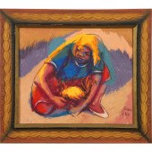 PAINTING, PETION SAVAIN Petion