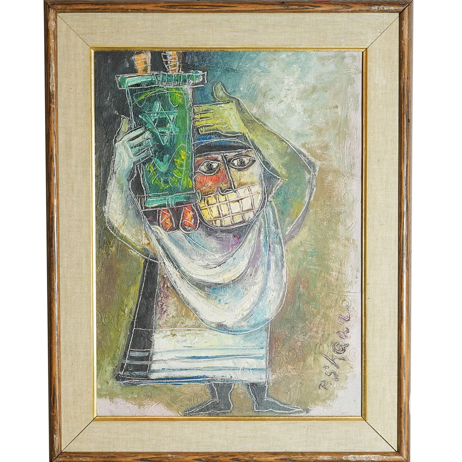 PAINTING, PINCHAS SHAAR (ISRAELI,