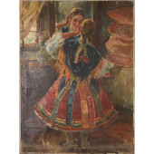 PAINTING, PORTRAIT OF A YOUNG