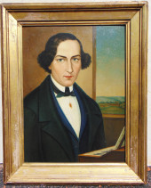 PAINTING, PORTRAIT OF A YOUNG