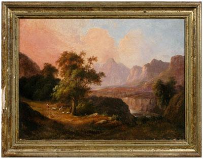 Painting possibly by Thomas Cole,