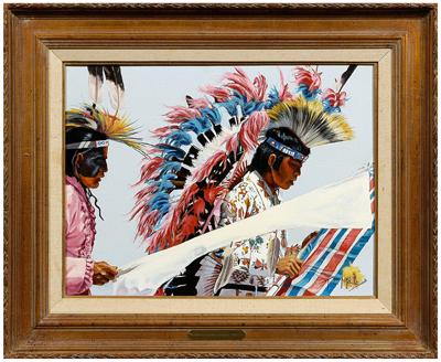 Painting, Rev. Thomas E. Mails