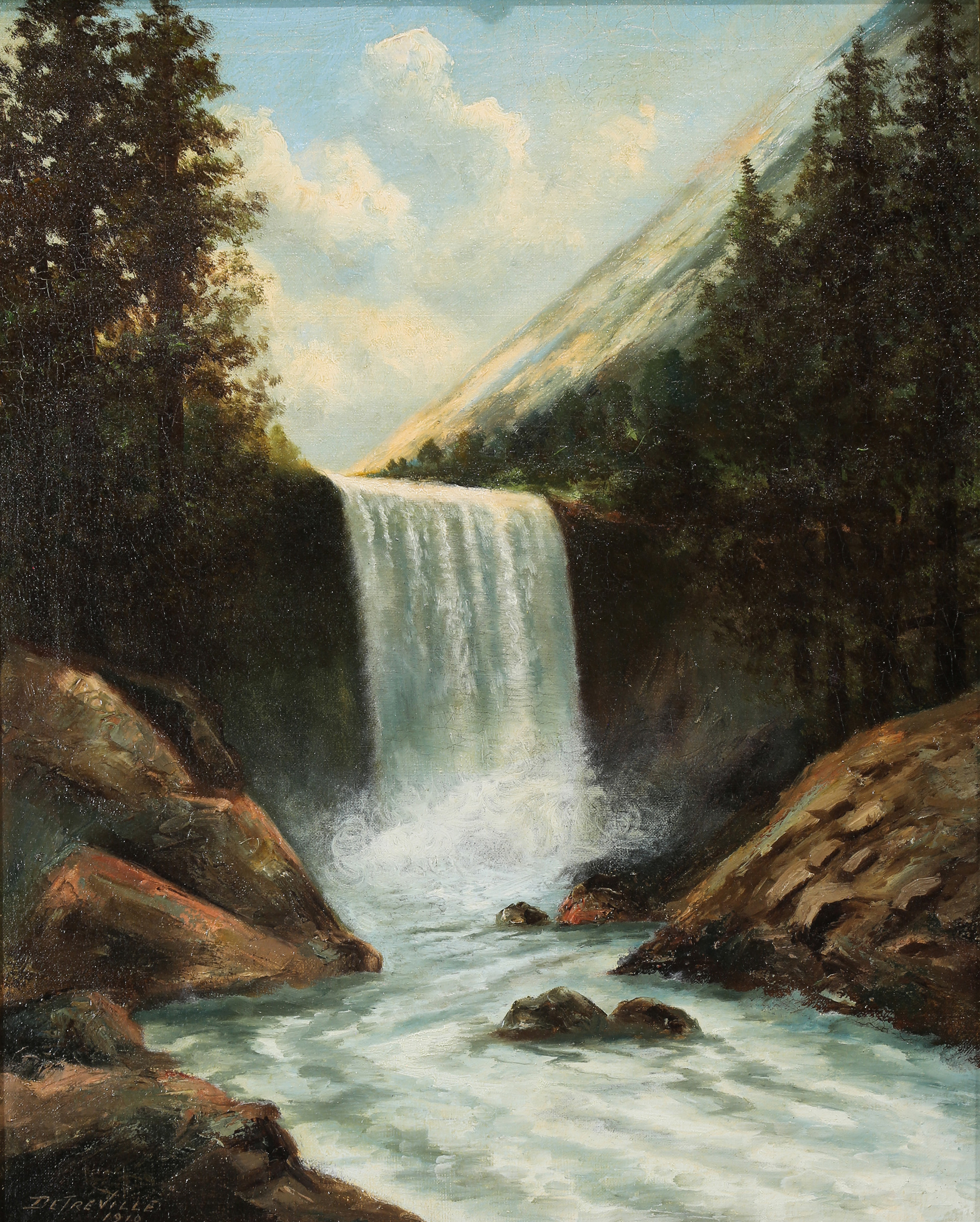 PAINTING, RICHARD DETREVILLE