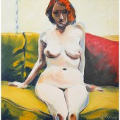 PAINTING, RICHARD MERCHAN Rich