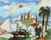 PAINTING, RICHARD VALDES Richa