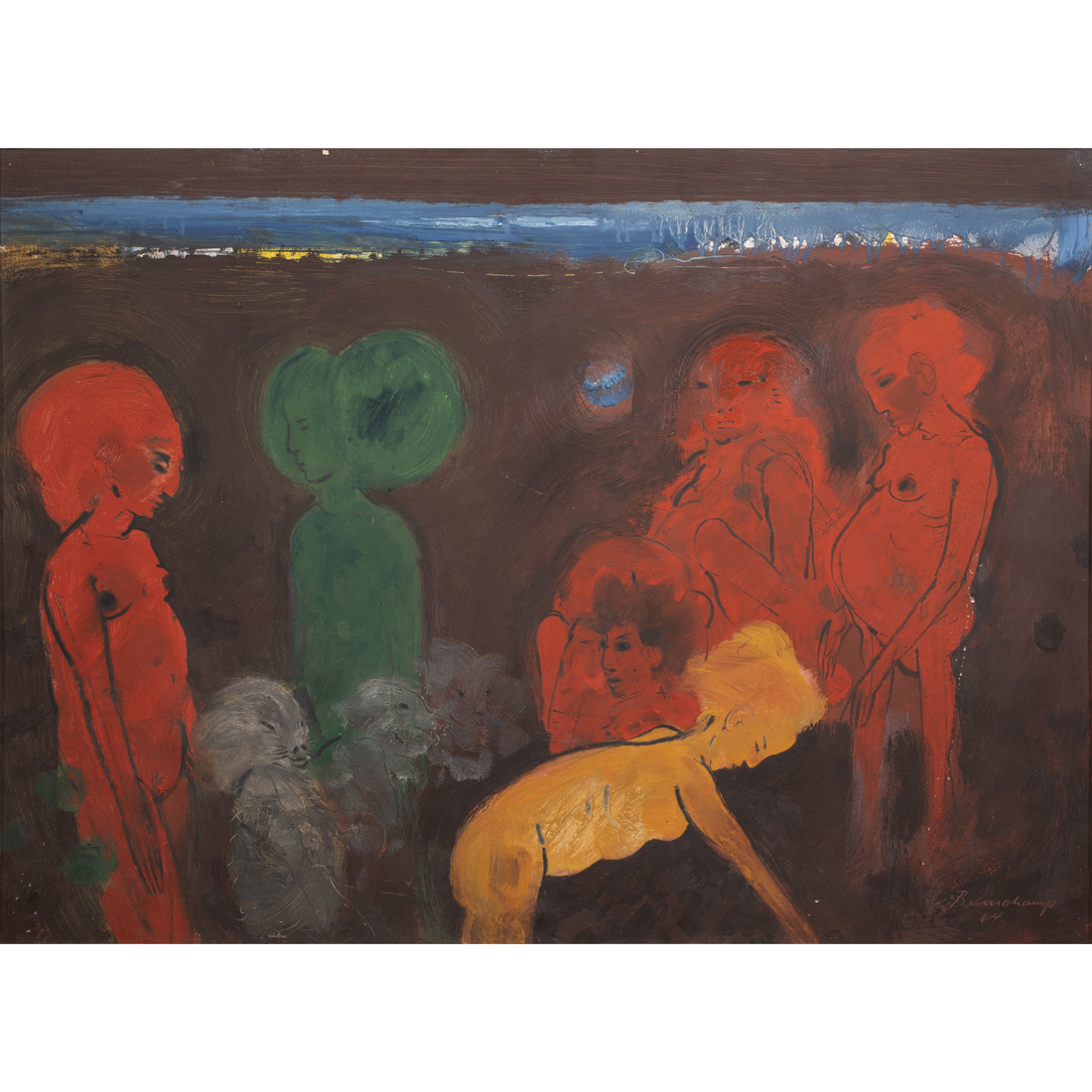 PAINTING, ROBERT BEAUCHAMP Robert