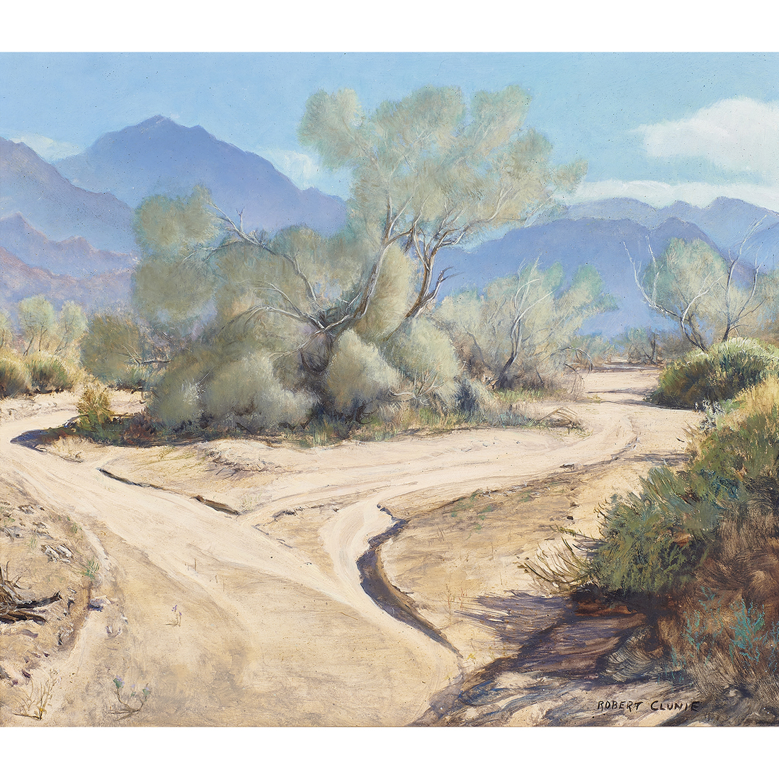 PAINTING, ROBERT CLUNIE Robert