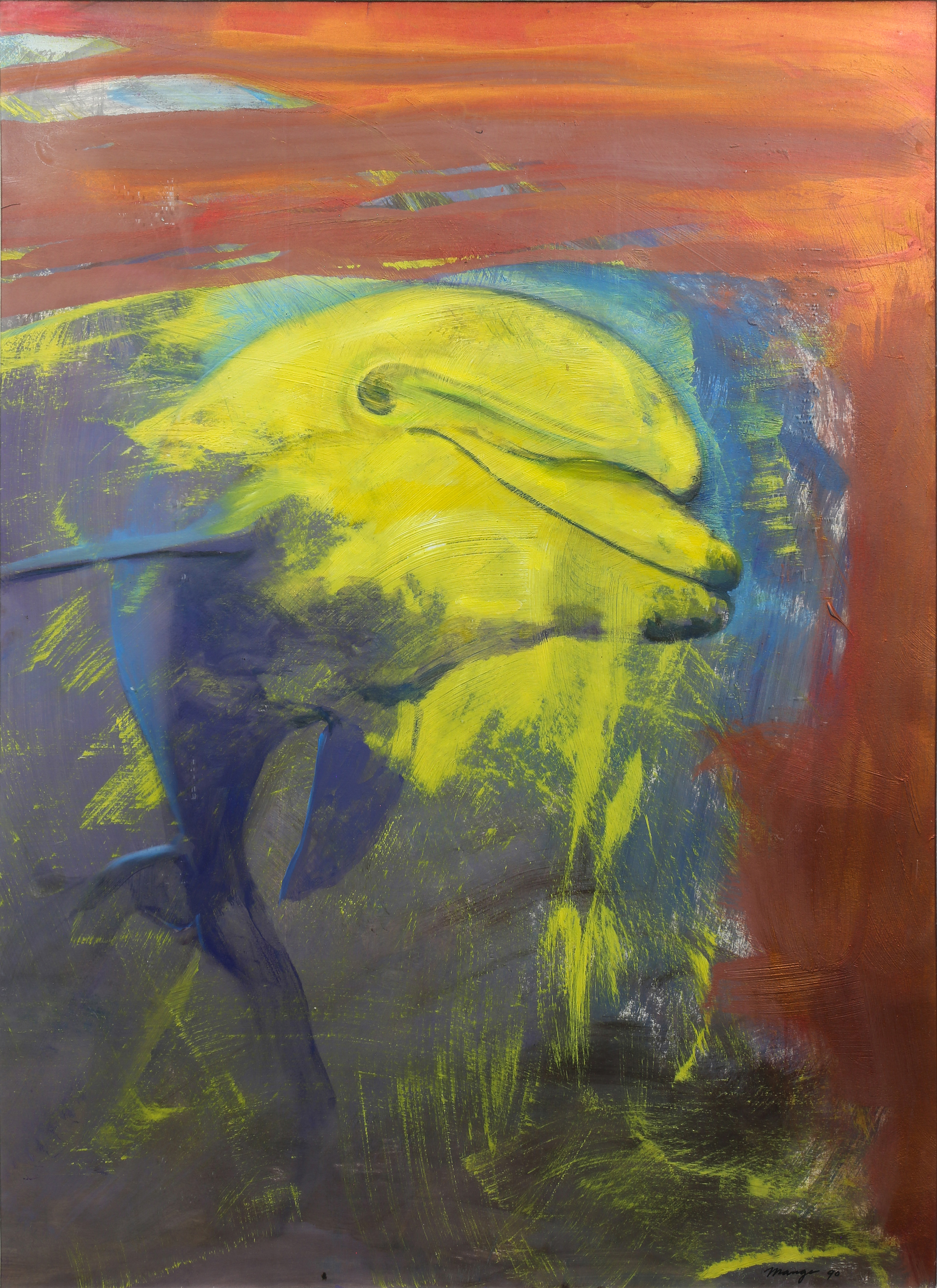 PAINTING, ROBERT MANGO Robert Mango