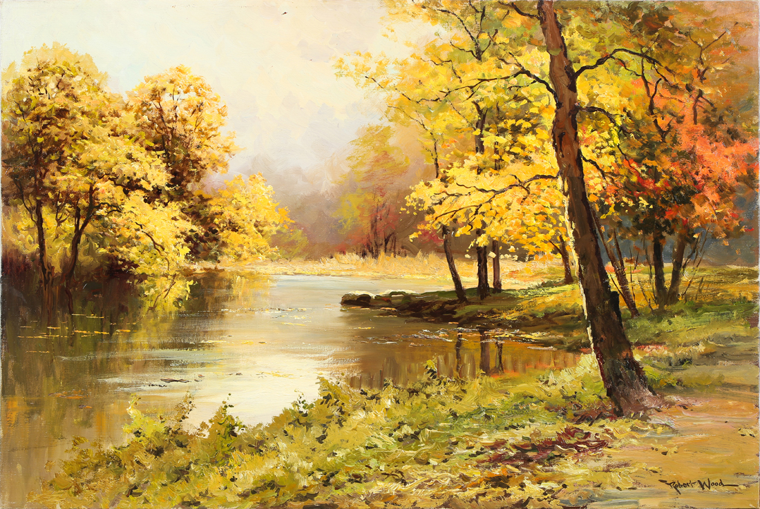 PAINTING, ROBERT WOOD Robert Wood