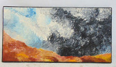 PAINTING, "ROLLING SKY", BY RE