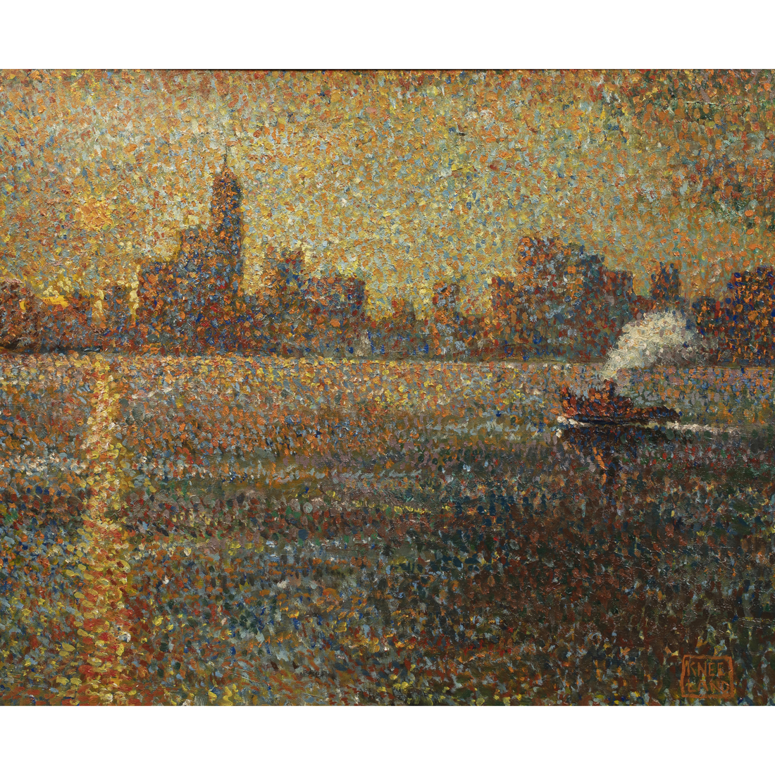 PAINTING, ROY C KNEELAND Roy C.