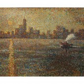 PAINTING, ROY C KNEELAND Roy C