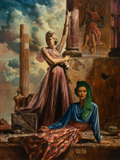 PAINTING, RUSSELL R. TRIPP<br>