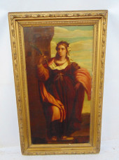 PAINTING, SAINT BARBARA, AFTER