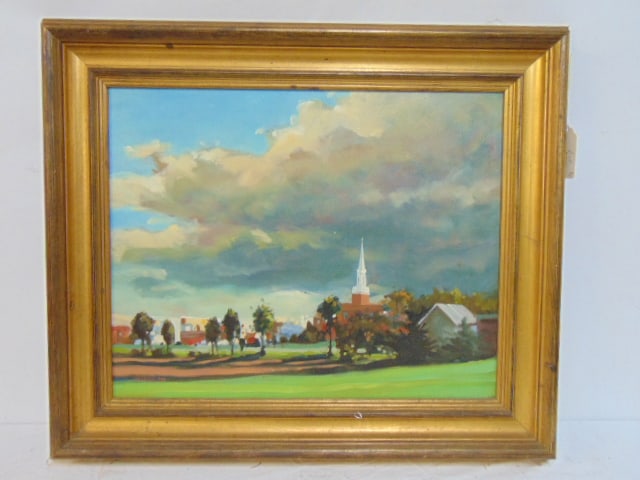 PAINTING, "SALISBURY, N.C. 1989",