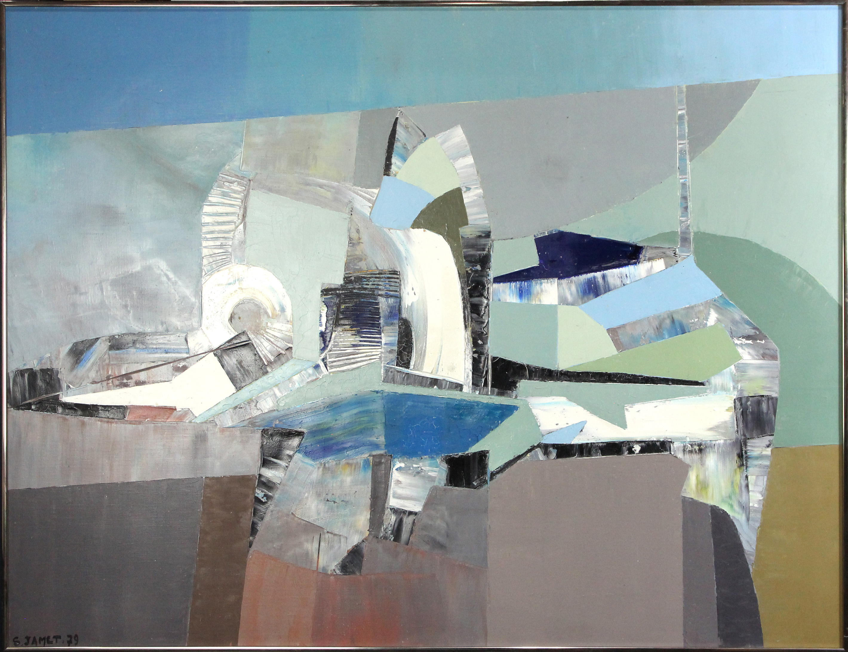 PAINTING, SERGE JAMET Serge Jamet