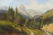 PAINTING, SIERRA NEVADA, CIRCA