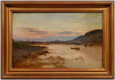 Painting signed "A. Rasmussen",