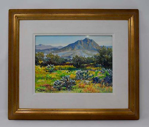 PAINTING SIGNED BY TOM