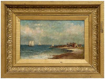 Painting signed "E.R. Dowd", New