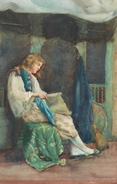 Painting Signed George E Hicks