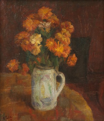 Painting Signed R. Falk Dated