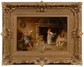 Painting signed "V. Falero", "