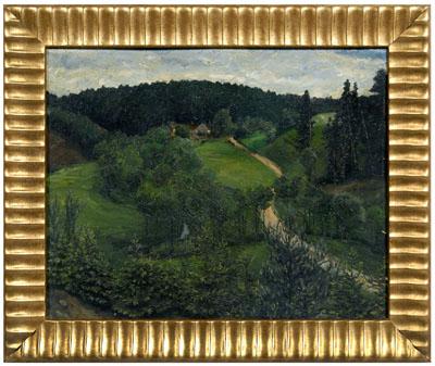 Painting signed "Willy Berthold",
