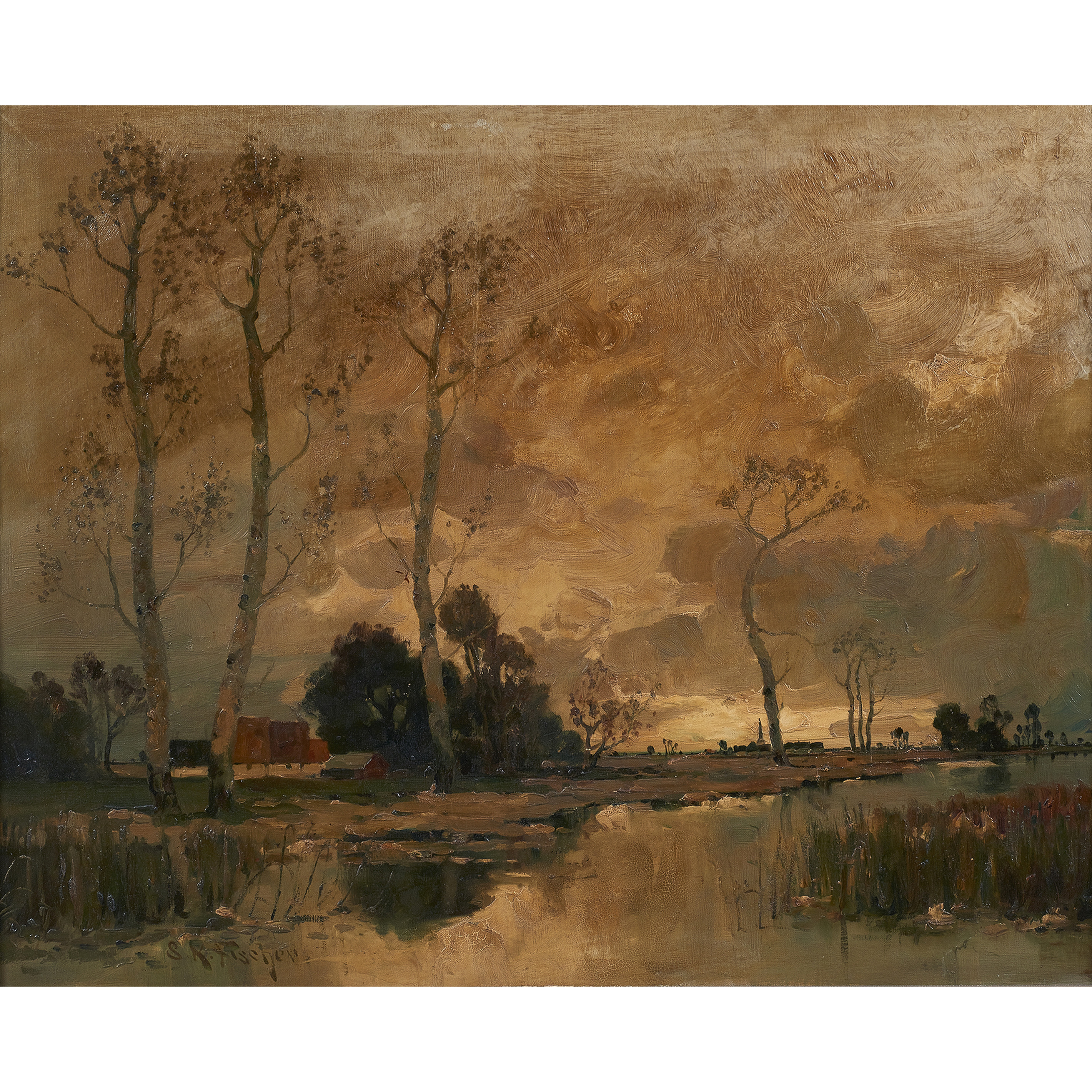 PAINTING, S.K. FISCHER S.K. Fischer