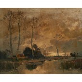 PAINTING, S.K. FISCHER S.K. Fi