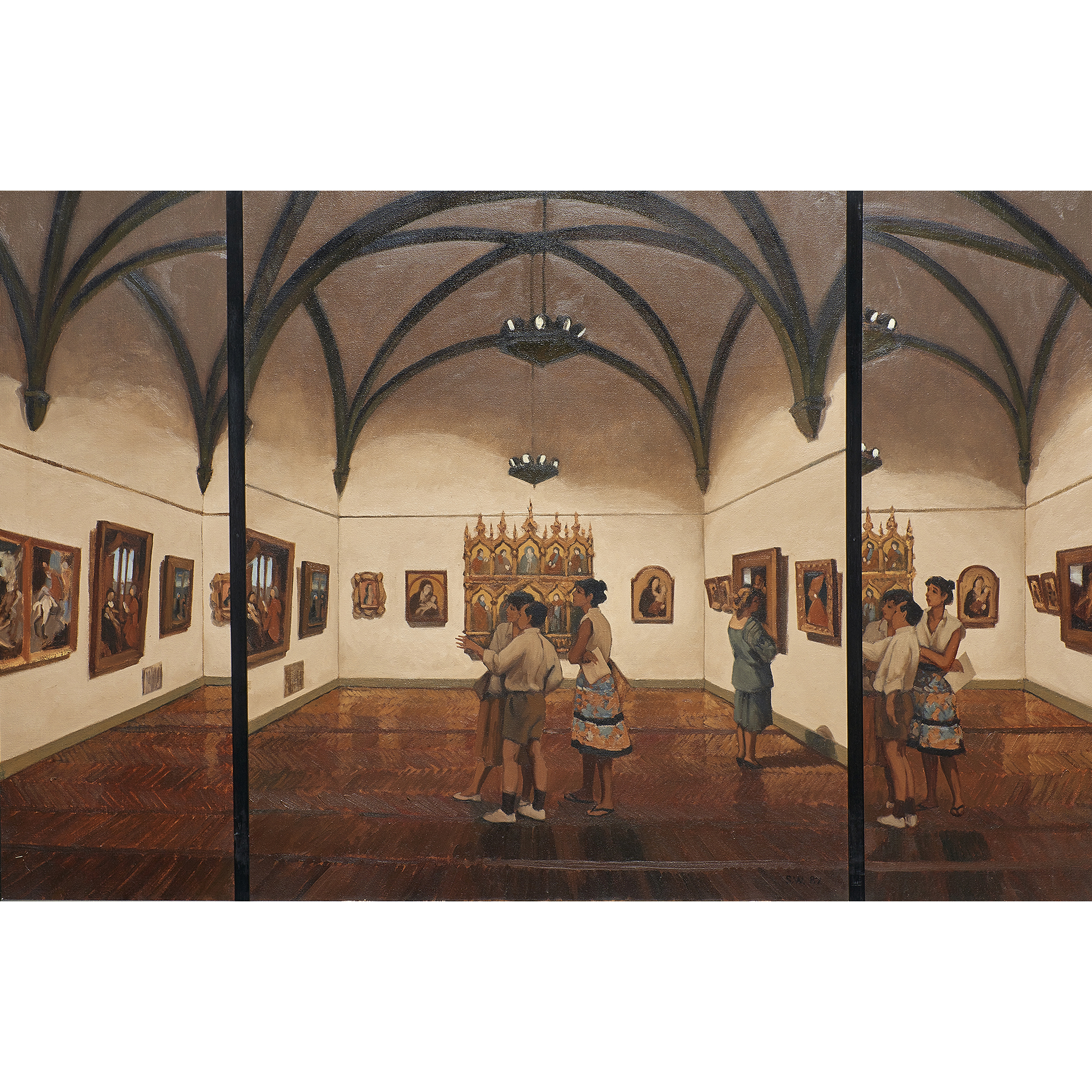 PAINTING, STAN WASHBORN Stan