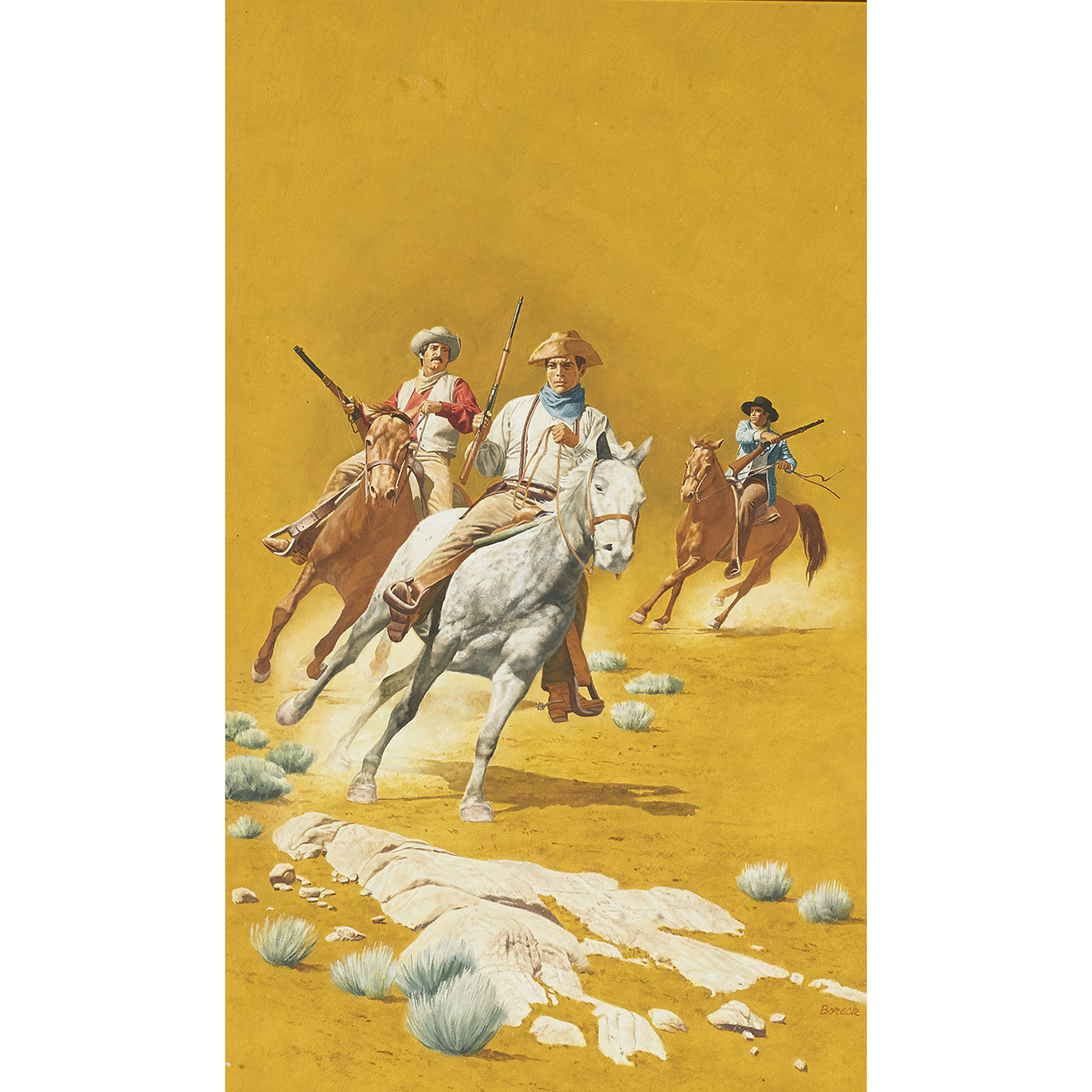 PAINTING, STANLEY BORACK Stanley