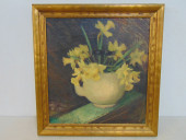 PAINTING, STILL-LIFE WITH DAFF