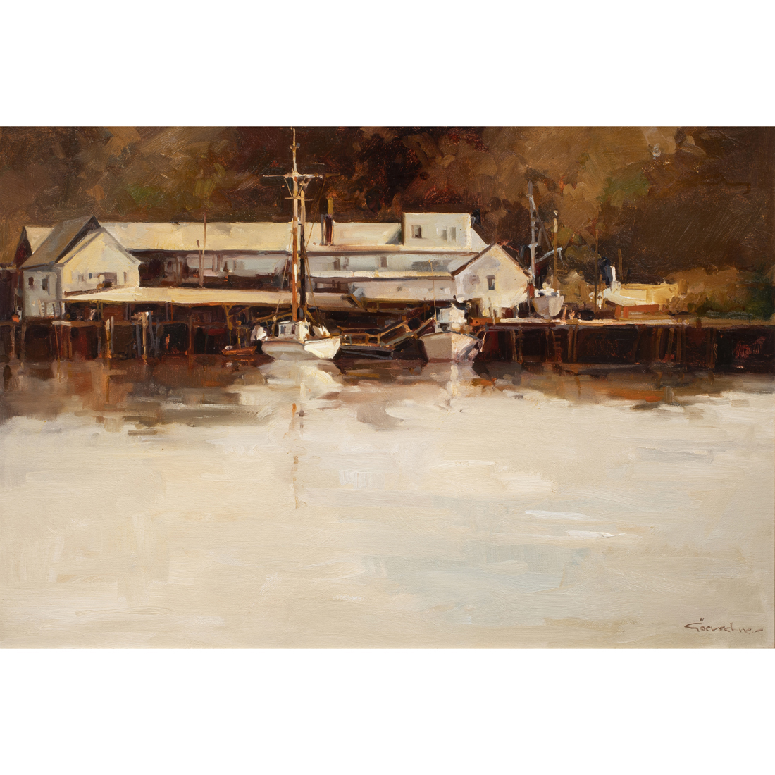 PAINTING, TED GOERRSCHNER Ted