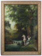 PAINTING, THE BATHERS American