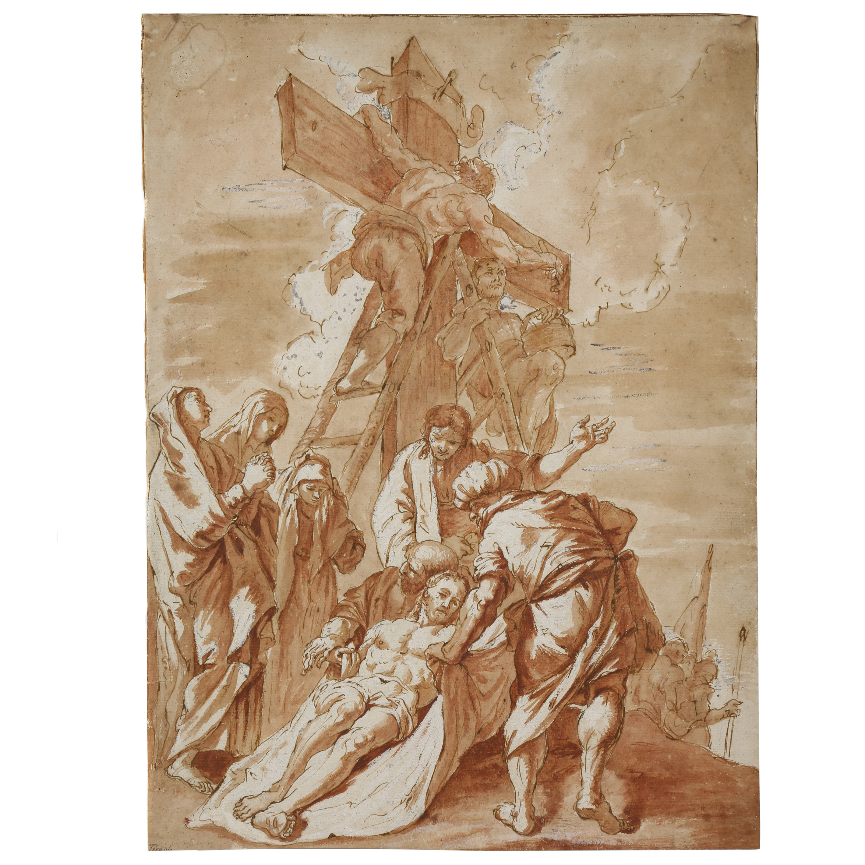 PAINTING, THE DESCENT FROM THE