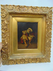 PAINTING, THE VIOLIN PLAYER, S