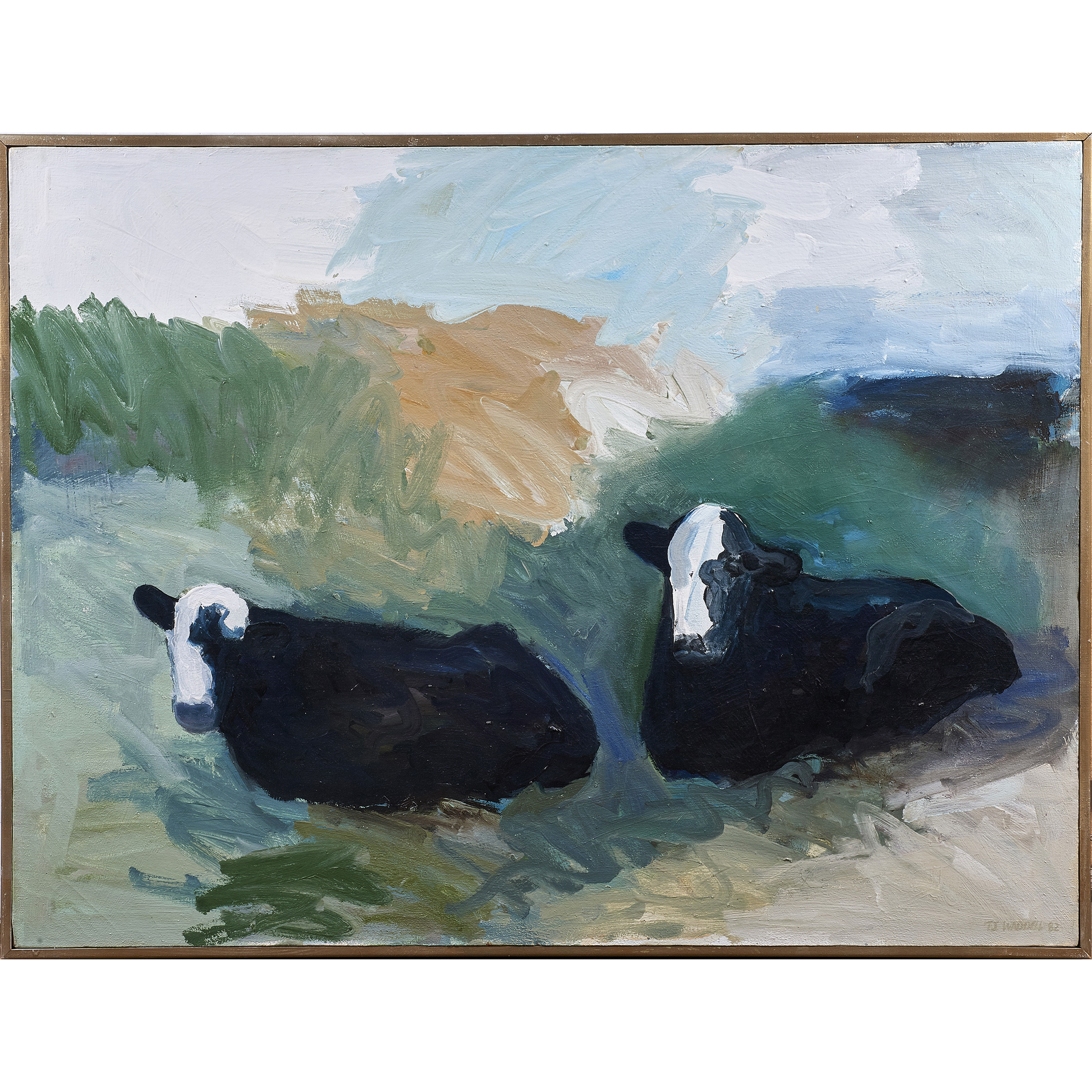 PAINTING, THEODORE WADDELL Theodore