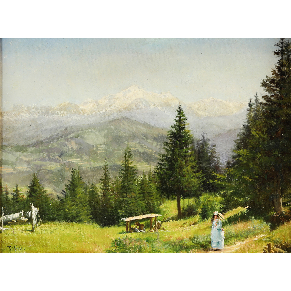PAINTING, THOMAS HILL Thomas Hill